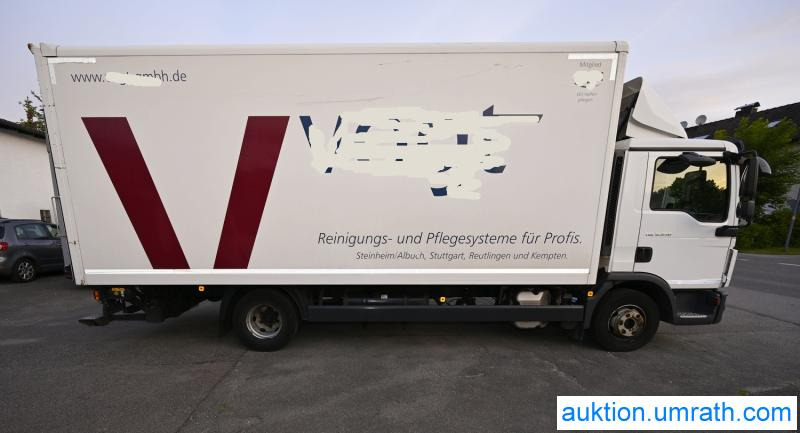 MAN MAN TGL 12.250 4x2 L/BL Koffer Ladebordwand Klimaautomatik NAVI Luftfederung Automatikgetriebe EURO 6 - Kasti veoauto: pilt 5 MAN MAN TGL 12.250 4x2 L/BL Koffer Ladebordwand Klimaautomatik NAVI Luftfederung Automatikgetriebe EURO 6 - Kasti veoauto: pilt 5