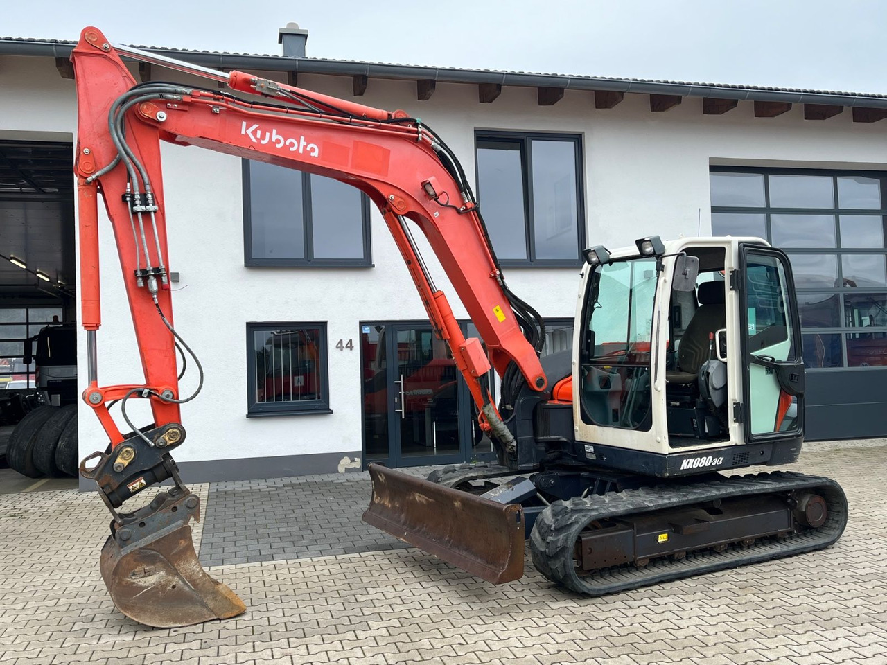 Kubota KX 080-3 Powertilt MS 08 - Miniekskavaator: pilt 1 Kubota KX 080-3 Powertilt MS 08 - Miniekskavaator: pilt 1