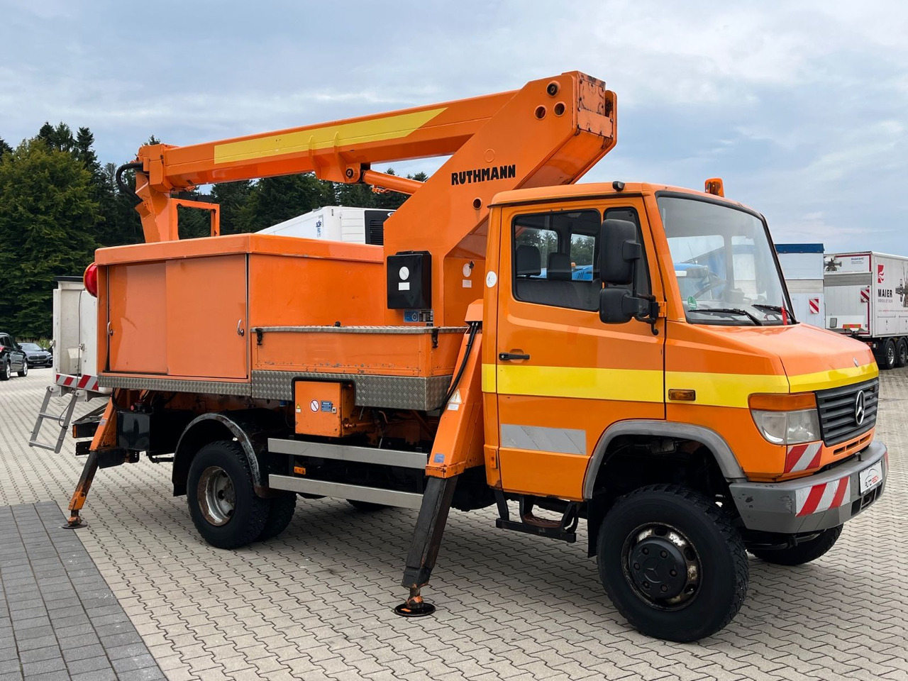 Mercedes-Benz Vario 814 DA 4x4 Ruthmann T 170 - Veoautolt tõusev platvorm: pilt 4 Mercedes-Benz Vario 814 DA 4x4 Ruthmann T 170 - Veoautolt tõusev platvorm: pilt 4
