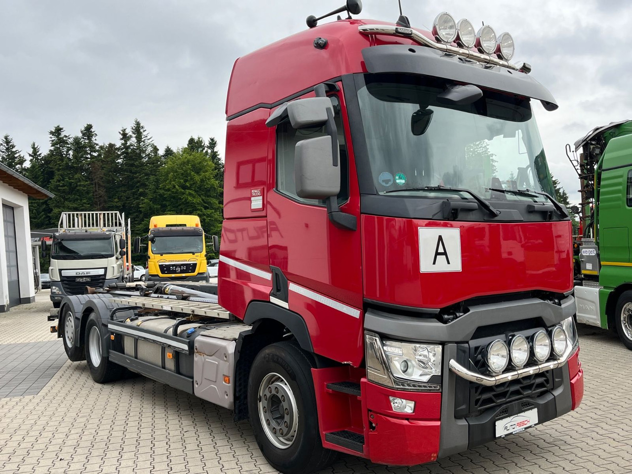 Renault T520 6x2 Meiller RS 21 Abrollkipper Lift Lenk - Konkstõstukiga veoauto: pilt 2 Renault T520 6x2 Meiller RS 21 Abrollkipper Lift Lenk - Konkstõstukiga veoauto: pilt 2
