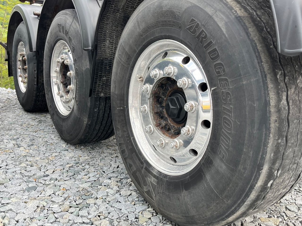 Konteinerveduk/ Tõstukiga poolhaagis Schwarzmüller S1 R-Serie Tank Chassis ADR SAF Alufelgen: pilt 10