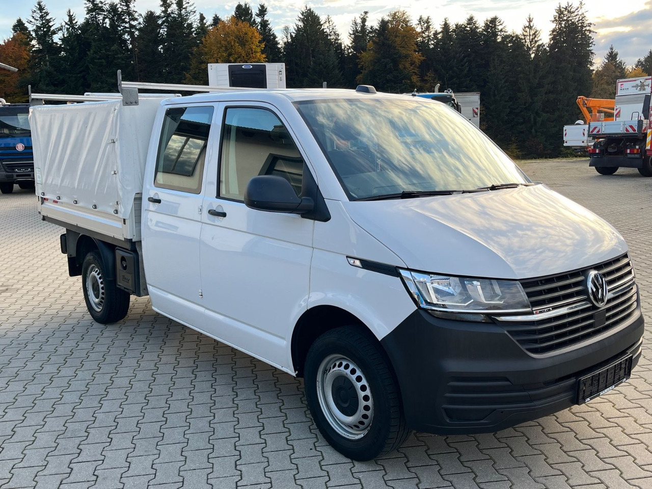 Volkswagen T6.1 DOKA Pritsche 4x4 Sperre Standheizung - Tent tarbesõiduk, Meeskonnaauto: pilt 3 Volkswagen T6.1 DOKA Pritsche 4x4 Sperre Standheizung - Tent tarbesõiduk, Meeskonnaauto: pilt 3