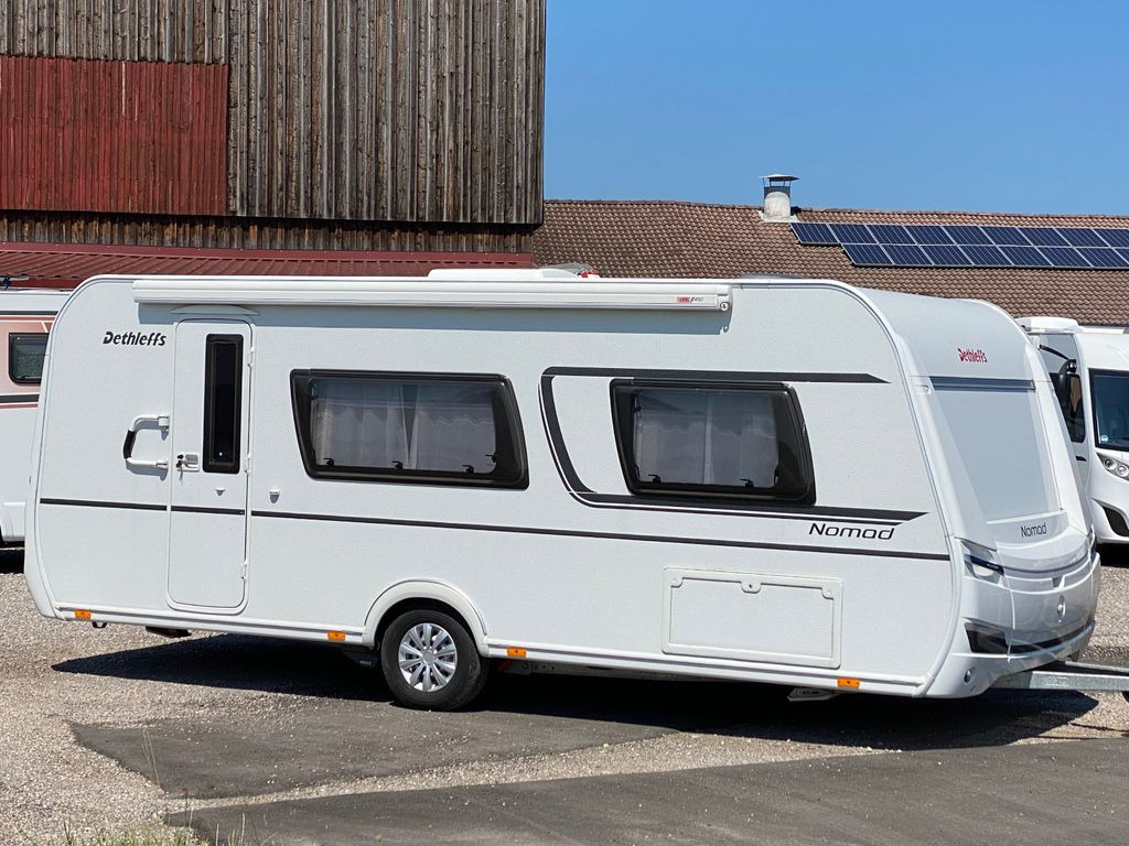 Dethleffs Nomad 520 ELT, Heckbad, SAT, Mover, Markise, ec - Haagissuvila: pilt 2 Dethleffs Nomad 520 ELT, Heckbad, SAT, Mover, Markise, ec - Haagissuvila: pilt 2