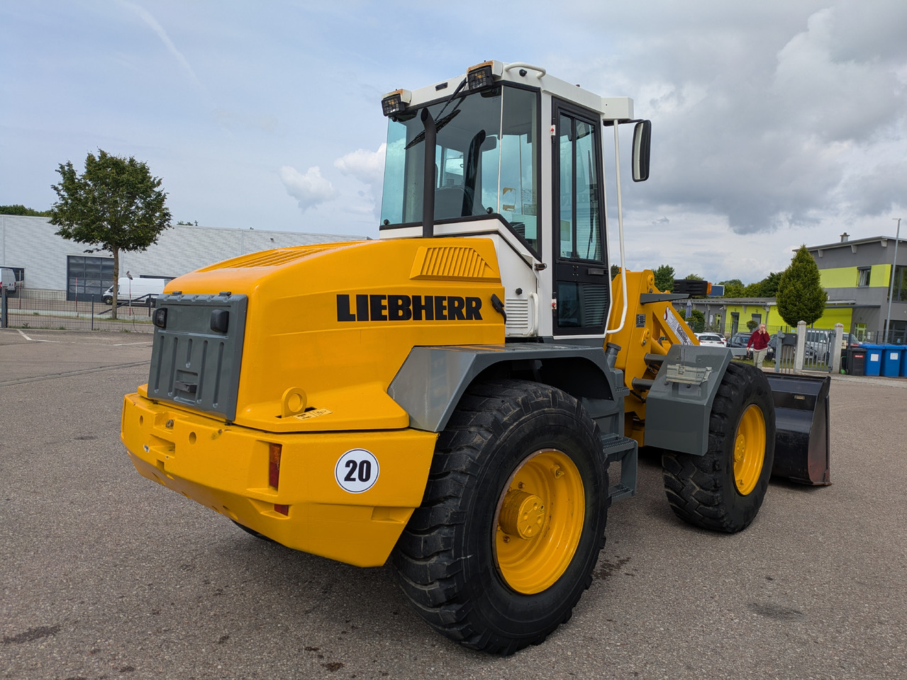 LIEBHERR L514 Radlader Schnellwechsler Schaufel - Rataslaadur: pilt 5 LIEBHERR L514 Radlader Schnellwechsler Schaufel - Rataslaadur: pilt 5