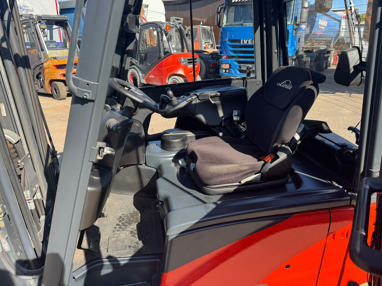 LINDE E20PHL-02 Elektro Triplex Kabine Heizung integriertes Ladegerät - Elektritõstuk: pilt 5 LINDE E20PHL-02 Elektro Triplex Kabine Heizung integriertes Ladegerät - Elektritõstuk: pilt 5