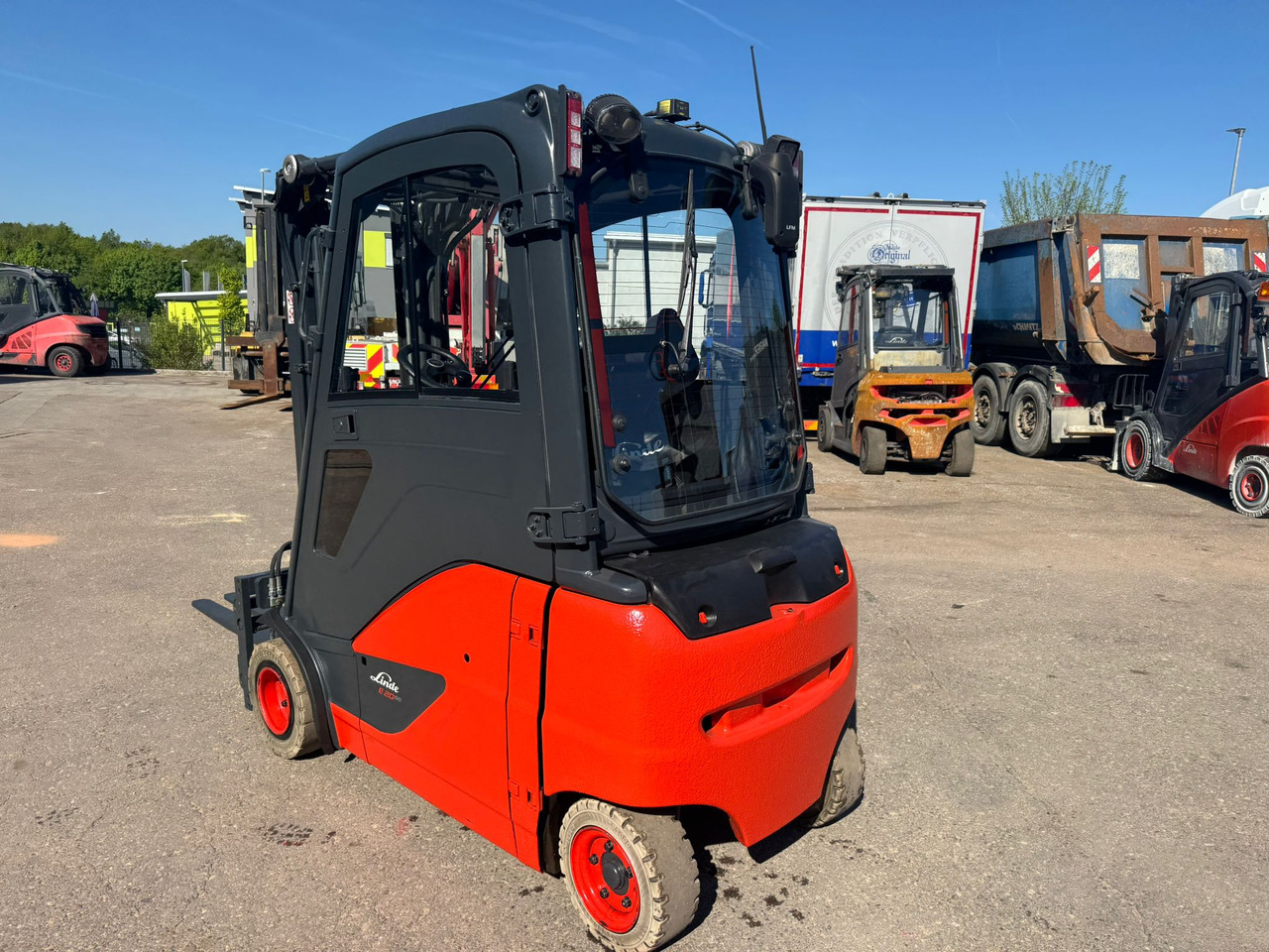 LINDE E20PHL-02 Elektro Triplex Kabine Heizung integriertes Ladegerät - Elektritõstuk: pilt 4 LINDE E20PHL-02 Elektro Triplex Kabine Heizung integriertes Ladegerät - Elektritõstuk: pilt 4