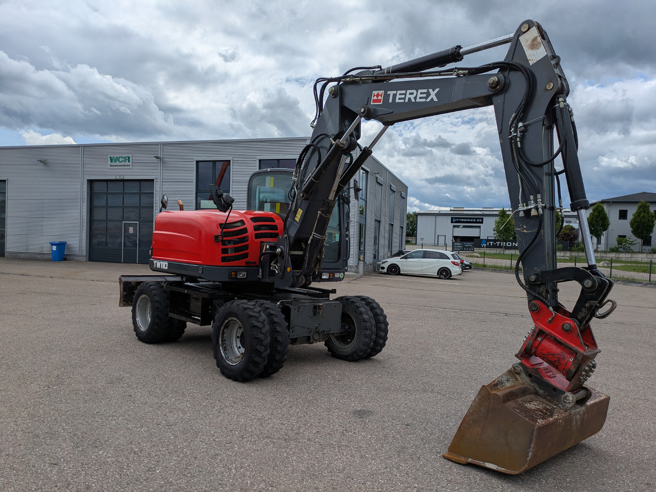 TEREX TW110 Mobilbagger Powertilt Rußpartikelfilter - Ratastel ekskavaator: pilt 4 TEREX TW110 Mobilbagger Powertilt Rußpartikelfilter - Ratastel ekskavaator: pilt 4