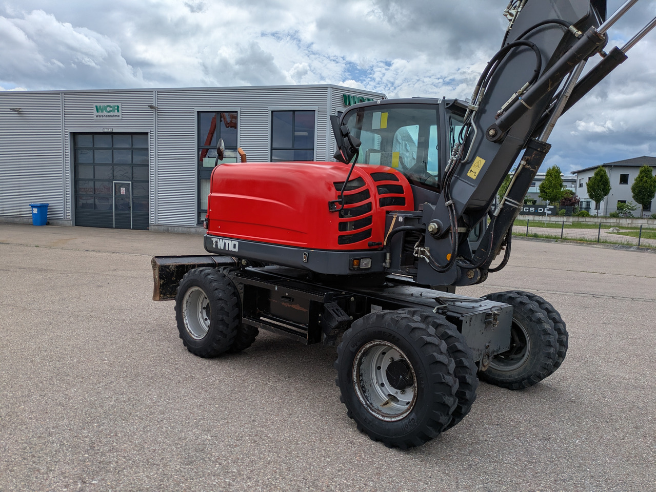 TEREX TW110 Mobilbagger Powertilt Rußpartikelfilter - Ratastel ekskavaator: pilt 5 TEREX TW110 Mobilbagger Powertilt Rußpartikelfilter - Ratastel ekskavaator: pilt 5