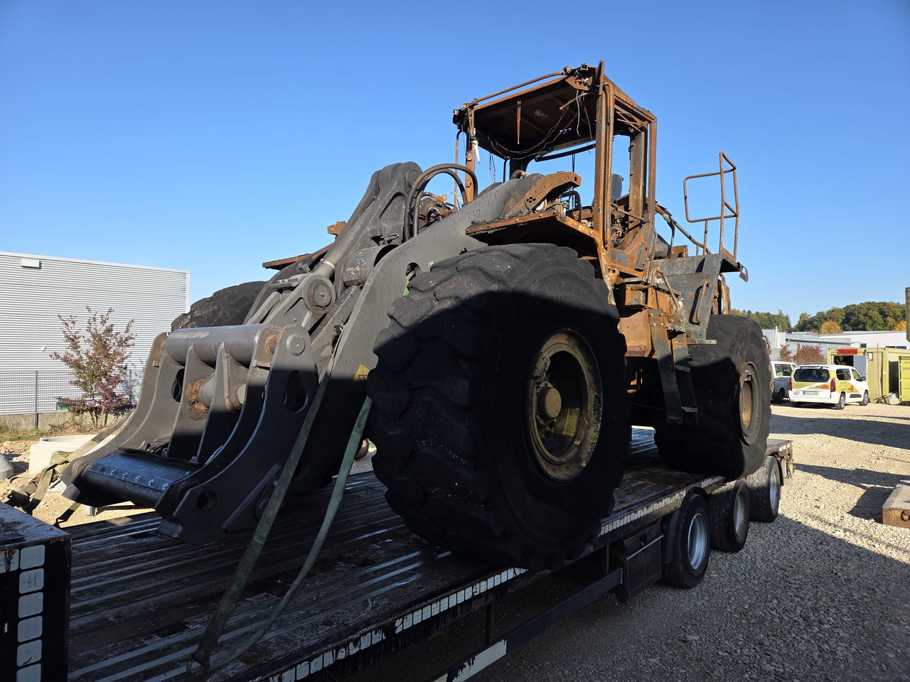 VOLVO L150 Bj: 2020 Brandschaden hydr. Schnellwechsler - Rataslaadur: pilt 1 VOLVO L150 Bj: 2020 Brandschaden hydr. Schnellwechsler - Rataslaadur: pilt 1