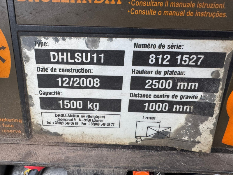 Tent veoauto DAF LF55.220 / Machine Transport / Tail Lift / NL Truck: pilt 18