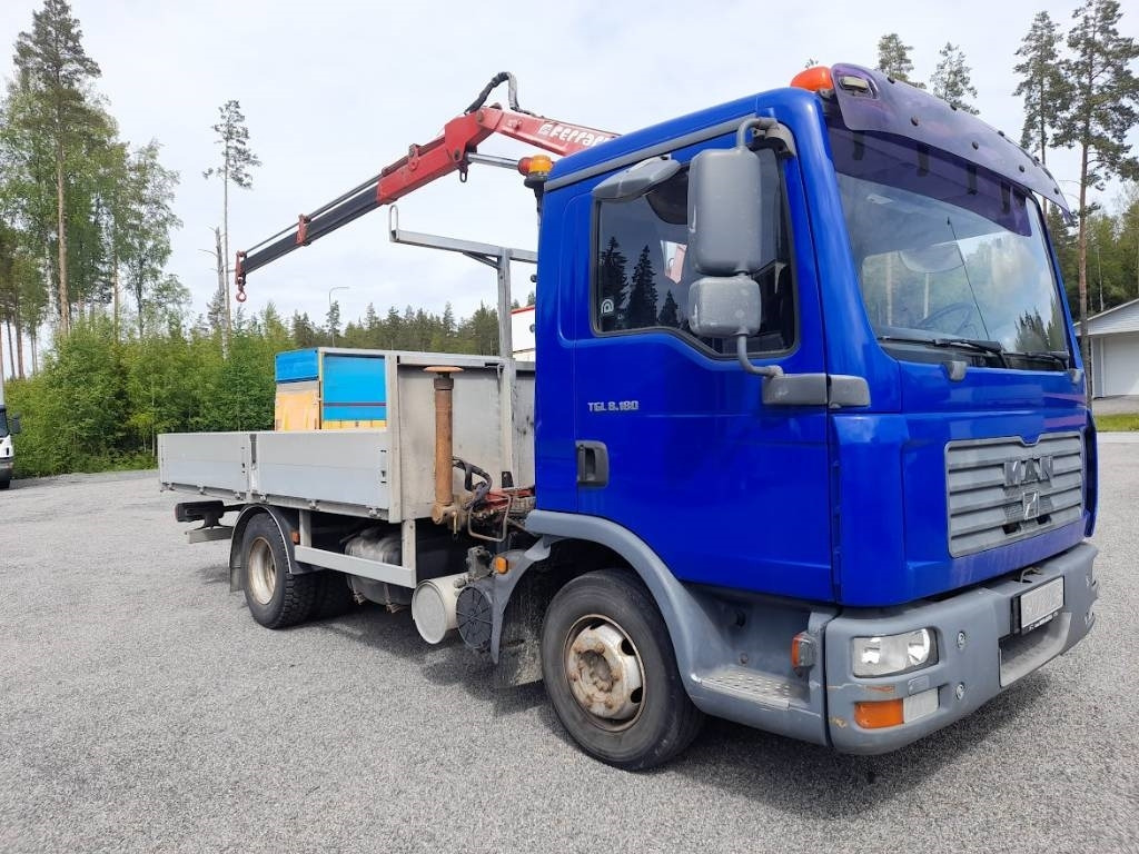 MAN TGL 8.180 Ferrari 6000-2 - Kraanaga veoauto: pilt 4 MAN TGL 8.180 Ferrari 6000-2 - Kraanaga veoauto: pilt 4