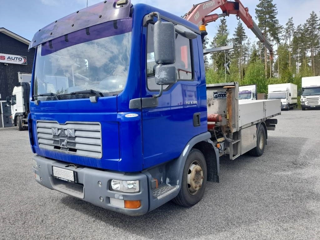 MAN TGL 8.180 Ferrari 6000-2 - Kraanaga veoauto: pilt 2 MAN TGL 8.180 Ferrari 6000-2 - Kraanaga veoauto: pilt 2