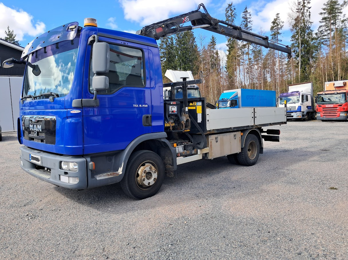 Man TGL 8.150 - Kraanaga veoauto: pilt 2 Man TGL 8.150 - Kraanaga veoauto: pilt 2