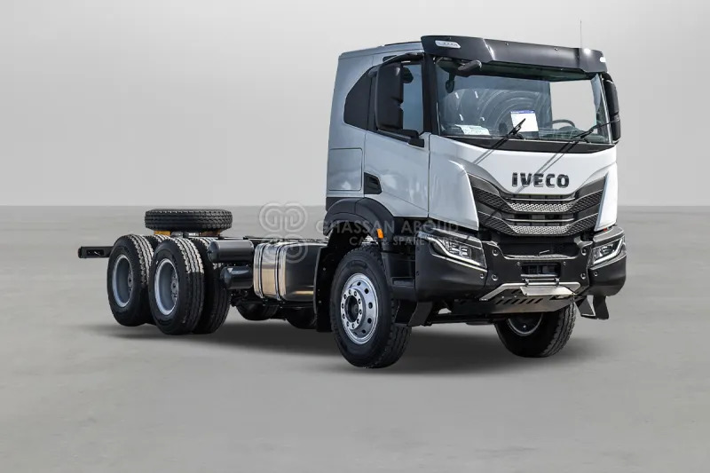 Iveco T-WAY AT380T43H 6x4 R20 Tyres Chassis - Kabiinišassiiga veoauto: pilt 1 Iveco T-WAY AT380T43H 6x4 R20 Tyres Chassis - Kabiinišassiiga veoauto: pilt 1