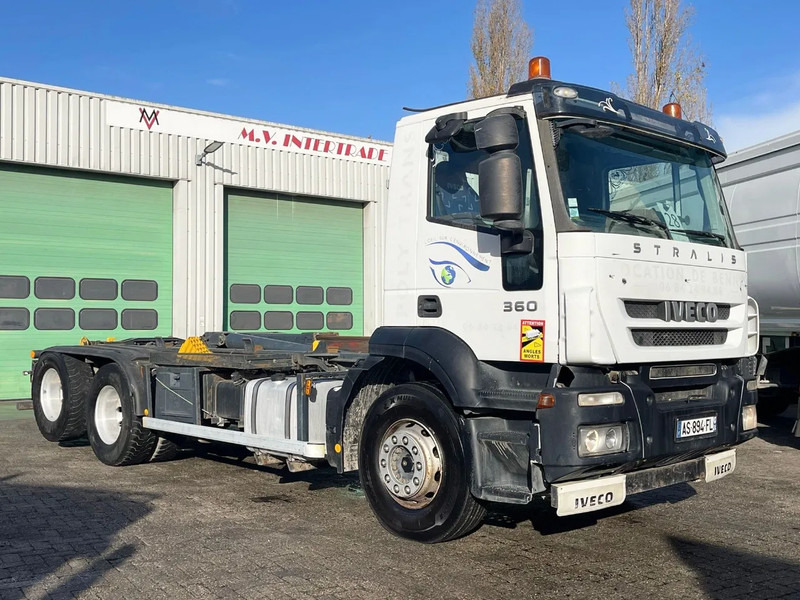 Iveco Stralis 360 6x2 Manual gearbox - Kraanaga veoauto: pilt 1 Iveco Stralis 360 6x2 Manual gearbox - Kraanaga veoauto: pilt 1