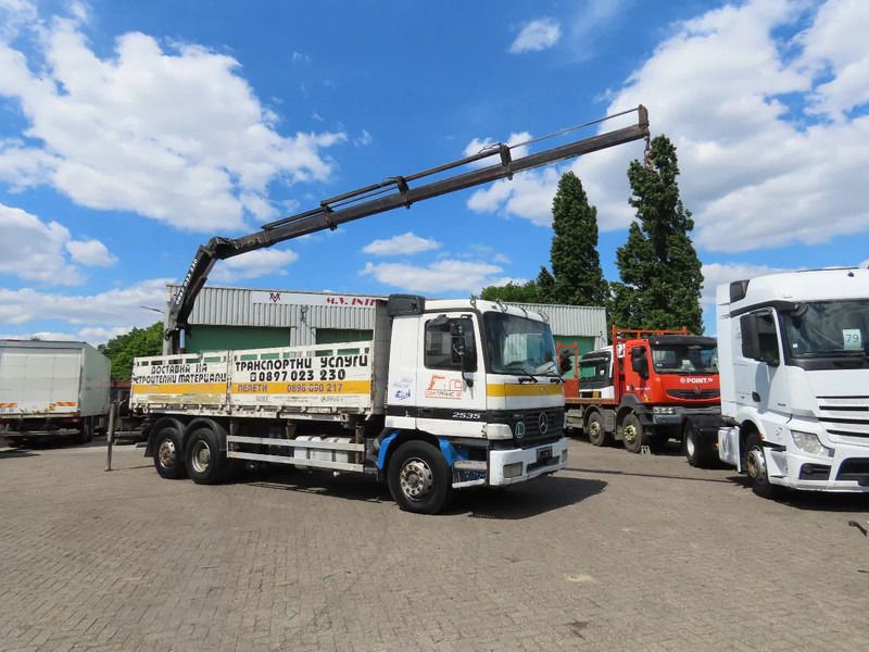 Mercedes-Benz Actros 2535 Crane Palfinger PK17000, 6x2 , 3 pedal. - Kraanaga veoauto: pilt 1 Mercedes-Benz Actros 2535 Crane Palfinger PK17000, 6x2 , 3 pedal. - Kraanaga veoauto: pilt 1