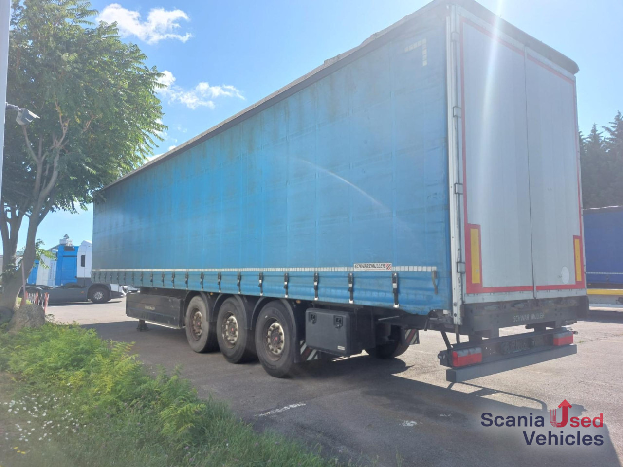 Tentpoolhaagis SCHWARZMUELLER Tautliner Liftachse Palettenkasten: pilt 8