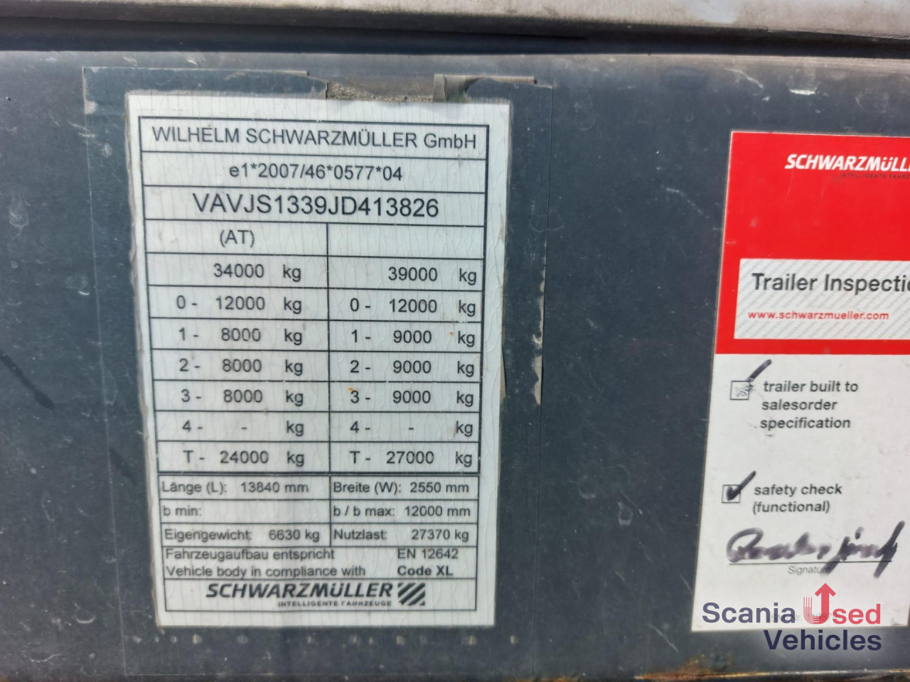 Tentpoolhaagis SCHWARZMUELLER Tautliner Liftachse Palettenkasten: pilt 15