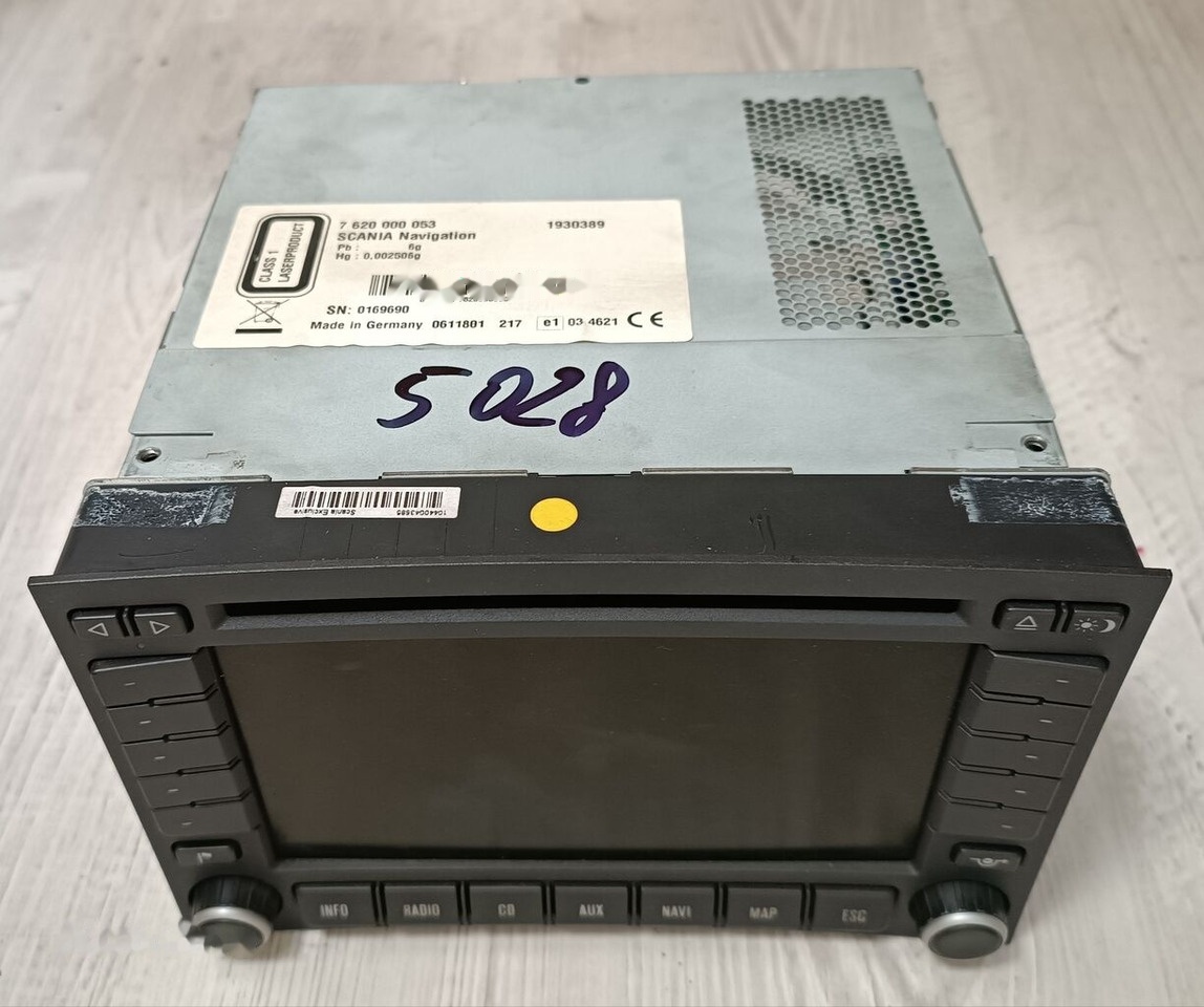 Bosch SCANIA SAT NAV, DVD/CD PLAYER Scania - Juhtimissüsteem - Veoauto: pilt 3 Bosch SCANIA SAT NAV, DVD/CD PLAYER Scania - Juhtimissüsteem - Veoauto: pilt 3