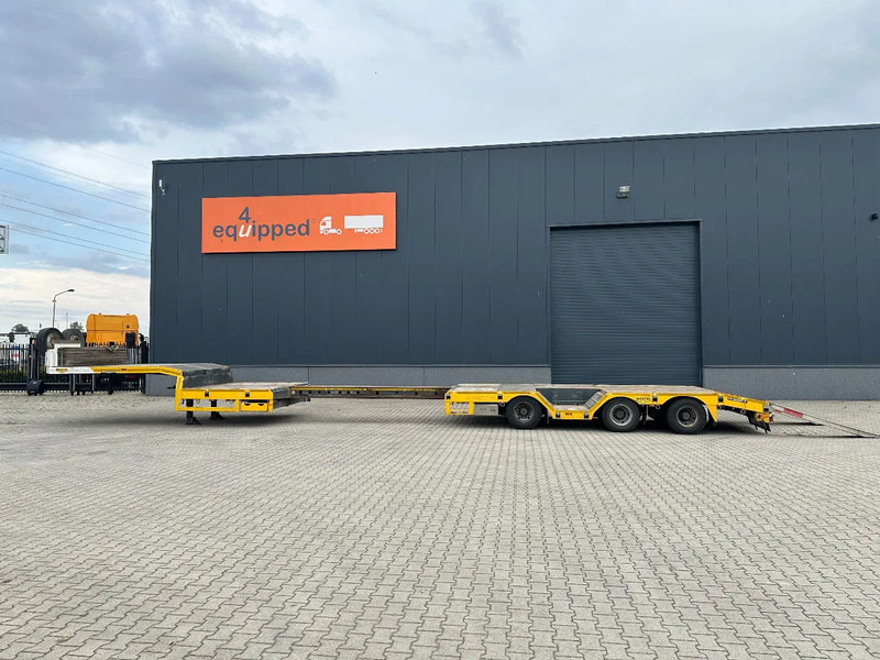 Broshuis E-2190/27 lowloader, wheel arches, 4,1m extendable, steering axle - Madal platvormpoolhaagis: pilt 1 Broshuis E-2190/27 lowloader, wheel arches, 4,1m extendable, steering axle - Madal platvormpoolhaagis: pilt 1