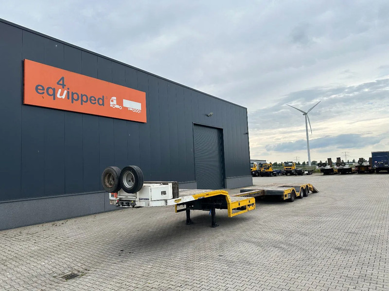 Broshuis E-2190/27 lowloader, wheel arches, 4,1m extendable, steering axle - Madal platvormpoolhaagis: pilt 3 Broshuis E-2190/27 lowloader, wheel arches, 4,1m extendable, steering axle - Madal platvormpoolhaagis: pilt 3