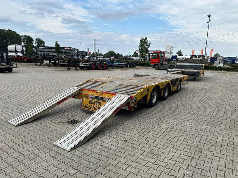 Broshuis E-2190/27 lowloader, wheel well, 4,1m extendable, steering axle - Madal platvormpoolhaagis: pilt 4 Broshuis E-2190/27 lowloader, wheel well, 4,1m extendable, steering axle - Madal platvormpoolhaagis: pilt 4