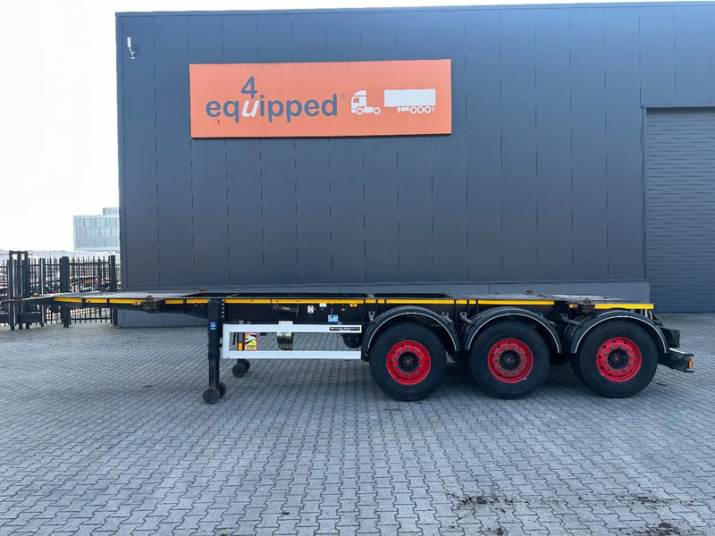 Burg 20FT / 20FT SWAP ADR (EX/II, EX/III, FL, AT) Chassis, 3.690kg, SAF INTRADISC, 2x Liftaxle, NL-chassis - Konteinerveduk/ Tõstukiga poolhaagis: pilt 2 Burg 20FT / 20FT SWAP ADR (EX/II, EX/III, FL, AT) Chassis, 3.690kg, SAF INTRADISC, 2x Liftaxle, NL-chassis - Konteinerveduk/ Tõstukiga poolhaagis: pilt 2