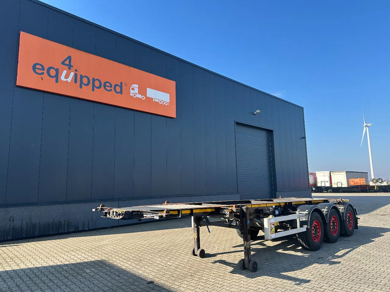 Burg 20FT ADR, 3.690kg, SAF INTRADISC, 2 liftassen, APK/ADR: 9/2025 - Konteinerveduk/ Tõstukiga poolhaagis: pilt 1 Burg 20FT ADR, 3.690kg, SAF INTRADISC, 2 liftassen, APK/ADR: 9/2025 - Konteinerveduk/ Tõstukiga poolhaagis: pilt 1