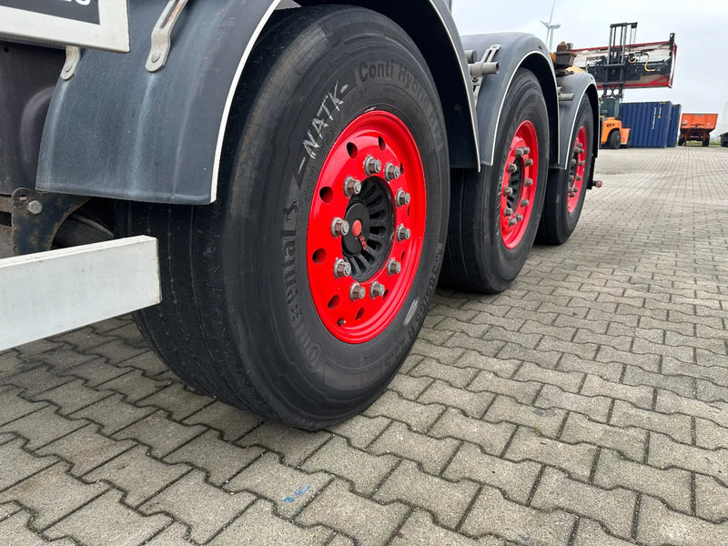 Konteinerveduk/ Tõstukiga poolhaagis Burg 20FT ADR (EX/II, EX/III, FL, AT) Chassis, Empty weight : 3.690kg, SAF INTRADISC, 2x Liftaxle, NL-chassis: pilt 16