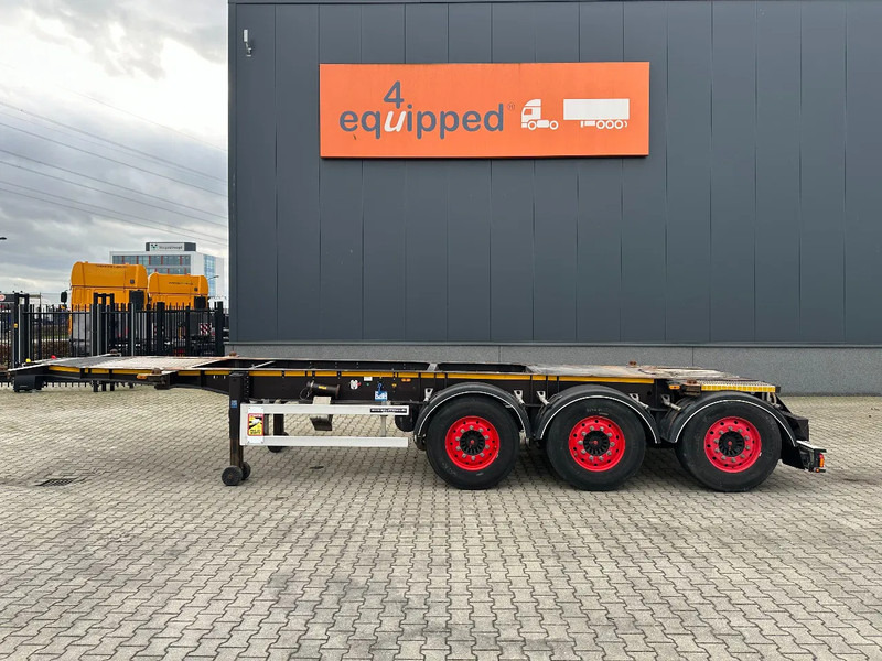 Burg 20FT ADR (EX/II, EX/III, FL, AT) Chassis, Empty weight : 3.690kg, SAF INTRADISC, 2x Liftaxle, NL-chassis - Konteinerveduk/ Tõstukiga poolhaagis: pilt 2 Burg 20FT ADR (EX/II, EX/III, FL, AT) Chassis, Empty weight : 3.690kg, SAF INTRADISC, 2x Liftaxle, NL-chassis - Konteinerveduk/ Tõstukiga poolhaagis: pilt 2