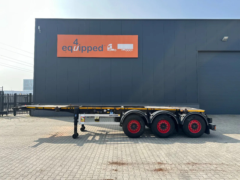 Burg 20FT ADR (EX/II, EX/III, FL, AT) Chassis, Leergewicht : 3.690kg, SAF INTRADISC, 2x Liftachse, NL-Chassis, APK/ADR: 07-2025 - Konteinerveduk/ Tõstukiga poolhaagis: pilt 2 Burg 20FT ADR (EX/II, EX/III, FL, AT) Chassis, Leergewicht : 3.690kg, SAF INTRADISC, 2x Liftachse, NL-Chassis, APK/ADR: 07-2025 - Konteinerveduk/ Tõstukiga poolhaagis: pilt 2