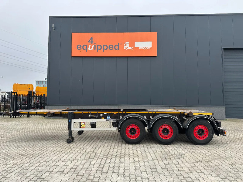 Burg 20FT ADR (EX/II, EX/III, FL, AT) Chassis, leeggewicht: 3.690kg, SAF INTRADISC, 2x Liftaxle, NL-chassis - Konteinerveduk/ Tõstukiga poolhaagis: pilt 2 Burg 20FT ADR (EX/II, EX/III, FL, AT) Chassis, leeggewicht: 3.690kg, SAF INTRADISC, 2x Liftaxle, NL-chassis - Konteinerveduk/ Tõstukiga poolhaagis: pilt 2