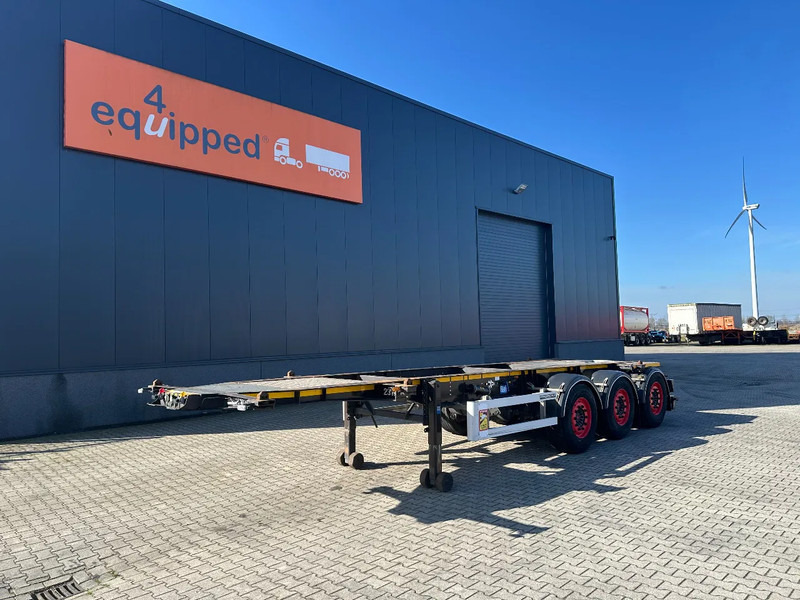 Burg 20FT ADR (EX/II, EX/III, FL, AT), Leergewicht : 3.690kg, SAF INTRADISC, 2x Liftachse, NL-Chassis, , APK/ADR: 07-2025 - Konteinerveduk/ Tõstukiga poolhaagis: pilt 1 Burg 20FT ADR (EX/II, EX/III, FL, AT), Leergewicht : 3.690kg, SAF INTRADISC, 2x Liftachse, NL-Chassis, , APK/ADR: 07-2025 - Konteinerveduk/ Tõstukiga poolhaagis: pilt 1
