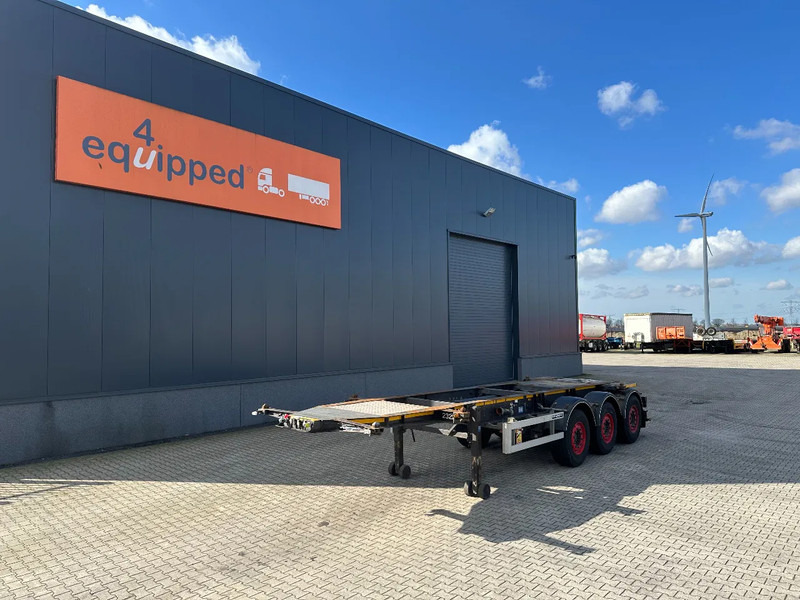 Burg 20FT ADR (EX/II, EX/III, FL, AT), Leergewicht : 3.690kg, SAF INTRADISC, 2x Liftachse, NL-Chassis, APK/ADR: 08-2025 - Konteinerveduk/ Tõstukiga poolhaagis: pilt 1 Burg 20FT ADR (EX/II, EX/III, FL, AT), Leergewicht : 3.690kg, SAF INTRADISC, 2x Liftachse, NL-Chassis, APK/ADR: 08-2025 - Konteinerveduk/ Tõstukiga poolhaagis: pilt 1