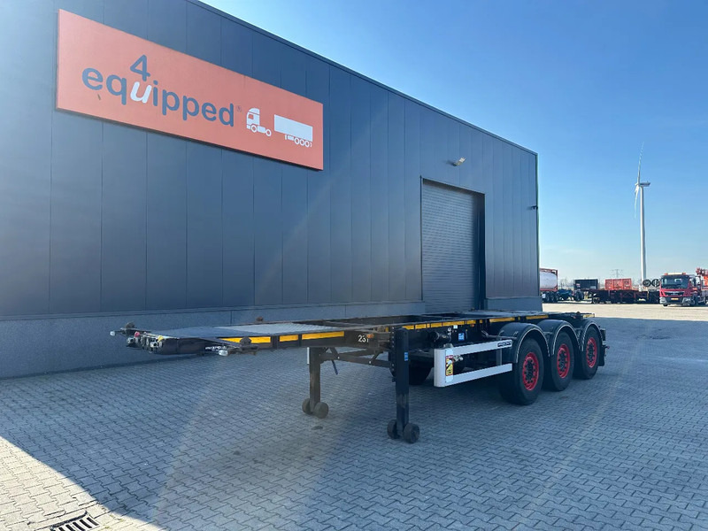 Burg 20FT ADR (EX/II, EX/III, FL, AT), Leergewicht : 3.690kg, SAF INTRADISC, 2x Liftachse, NL-Chassis, , APK/ADR: 08-2025 - Konteinerveduk/ Tõstukiga poolhaagis: pilt 1 Burg 20FT ADR (EX/II, EX/III, FL, AT), Leergewicht : 3.690kg, SAF INTRADISC, 2x Liftachse, NL-Chassis, , APK/ADR: 08-2025 - Konteinerveduk/ Tõstukiga poolhaagis: pilt 1