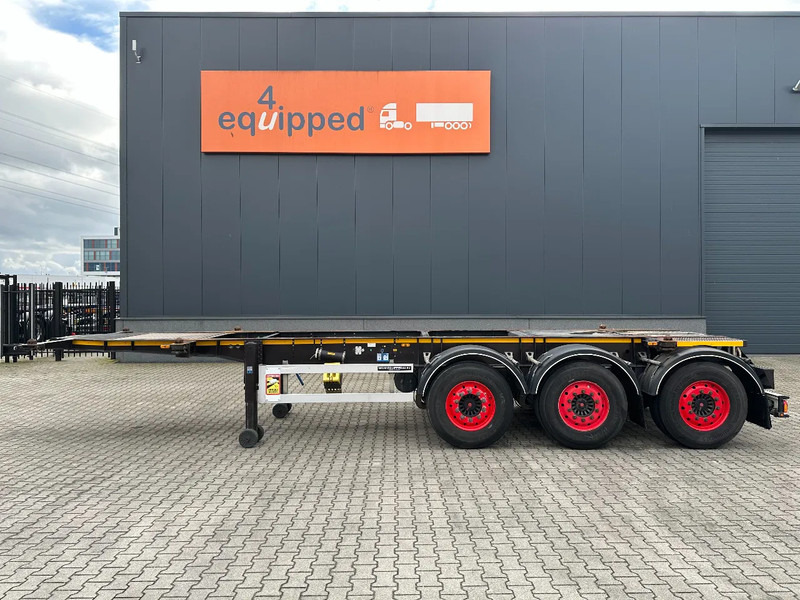 Burg 20FT ADR (EX/II, EX/III, FL, AT), Leergewicht : 3.690kg, SAF INTRADISC, 2x Liftachse, NL-Chassis, , APK/ADR: 10-2025 - Konteinerveduk/ Tõstukiga poolhaagis: pilt 2 Burg 20FT ADR (EX/II, EX/III, FL, AT), Leergewicht : 3.690kg, SAF INTRADISC, 2x Liftachse, NL-Chassis, , APK/ADR: 10-2025 - Konteinerveduk/ Tõstukiga poolhaagis: pilt 2