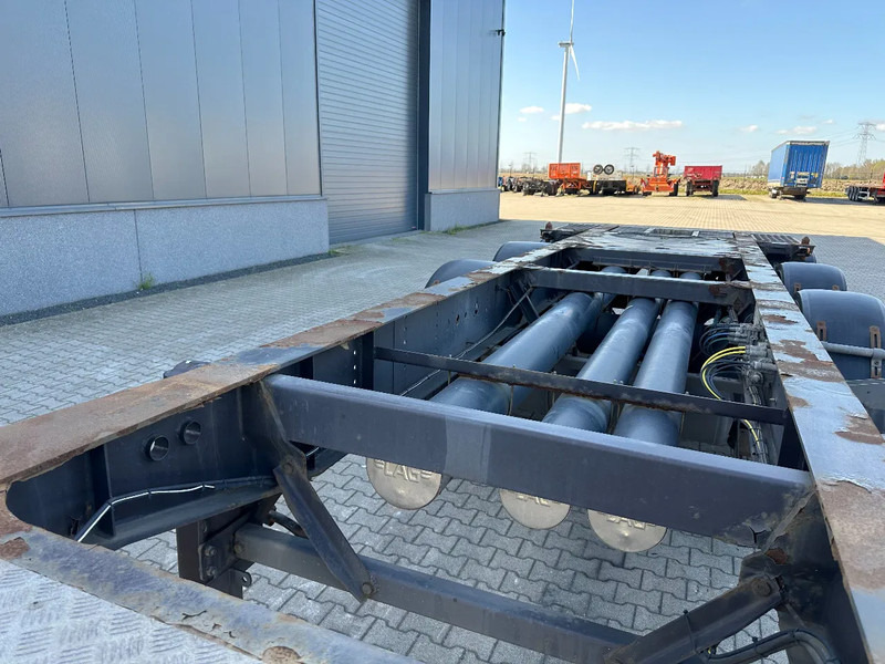 Konteinerveduk/ Tõstukiga poolhaagis Burg 20FT ADR (EX/II, EX/III, FL, AT), Leergewicht: 3.690kg, SAF INTRADISC, 2x liftaxle, ALCOA, NL-Chassis: pilt 18