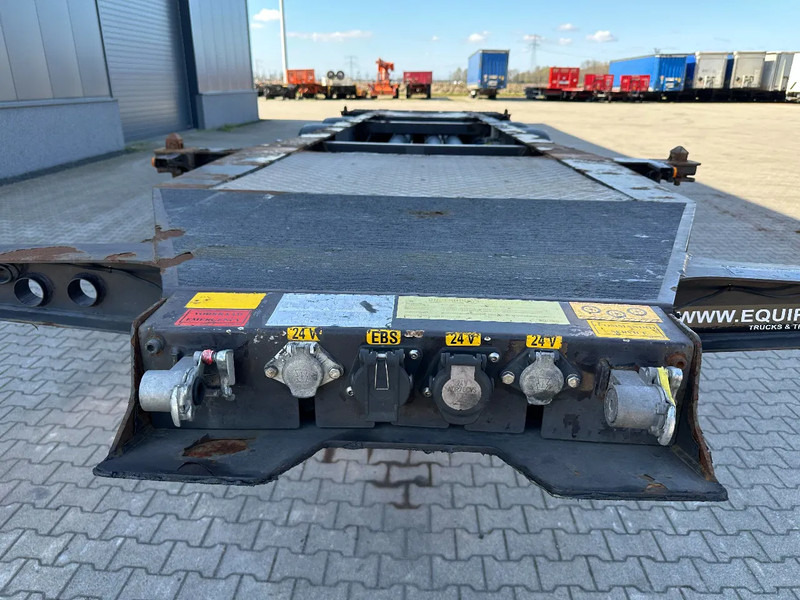 Konteinerveduk/ Tõstukiga poolhaagis Burg 20FT ADR (EX/II, EX/III, FL, AT), Leergewicht: 3.690kg, SAF INTRADISC, 2x liftaxle, ALCOA, NL-Chassis: pilt 8