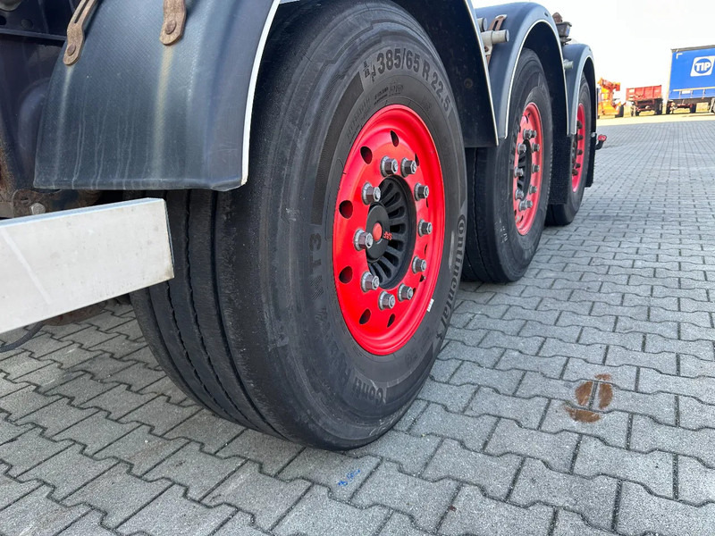 Konteinerveduk/ Tõstukiga poolhaagis Burg 20FT ADR (EX/II, EX/III, FL, AT), empty weight: 3.690kg, SAF INTRADISC, 2x liftaxle, ALCOA, NL-Chassis, APK/ADR: 07-2025: pilt 19