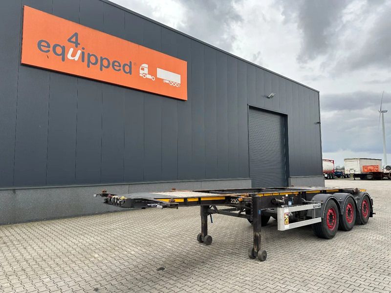 Burg 20FT ADR, Leergewicht : 3.690kg, SAF INTRADISC, 2x Liftachse, NL, APK/ADR: 10-2025, 70% Reifen - Konteinerveduk/ Tõstukiga poolhaagis: pilt 1 Burg 20FT ADR, Leergewicht : 3.690kg, SAF INTRADISC, 2x Liftachse, NL, APK/ADR: 10-2025, 70% Reifen - Konteinerveduk/ Tõstukiga poolhaagis: pilt 1