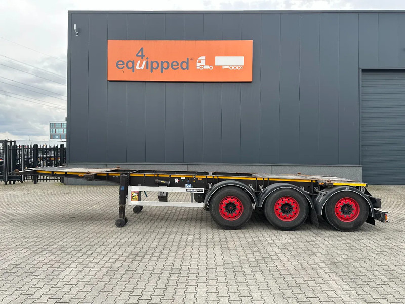 Burg 20FT ADR, Leergewicht : 3.690kg, SAF INTRADISC, 2x Liftachse, NL, APK/ADR: 10-2025, 70% Reifen - Konteinerveduk/ Tõstukiga poolhaagis: pilt 3 Burg 20FT ADR, Leergewicht : 3.690kg, SAF INTRADISC, 2x Liftachse, NL, APK/ADR: 10-2025, 70% Reifen - Konteinerveduk/ Tõstukiga poolhaagis: pilt 3