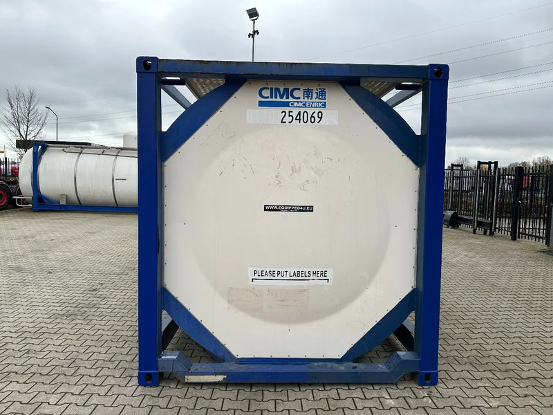 CIMC 20FT ISO, 25.090L / 1-COMP / 3 BAFFELS / T12 / 4 manholes / ADR valid until 06/2027 - Säilitusmahuti: pilt 5 CIMC 20FT ISO, 25.090L / 1-COMP / 3 BAFFELS / T12 / 4 manholes / ADR valid until 06/2027 - Säilitusmahuti: pilt 5