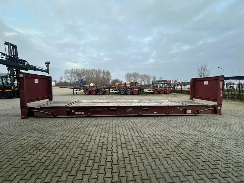 CIMC 40FT FLATRACK FLUSH FOLDING / 10x available - Merekonteiner: pilt 3 CIMC 40FT FLATRACK FLUSH FOLDING / 10x available - Merekonteiner: pilt 3