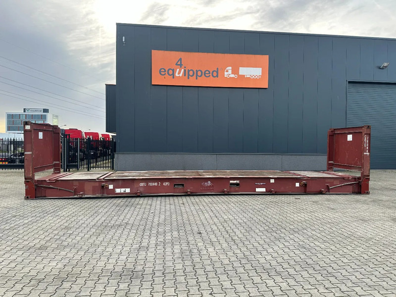 CIMC 40FT FLATRACK FLUSH FOLDING / CSC: 10/2027 / 10x available - Merekonteiner: pilt 2 CIMC 40FT FLATRACK FLUSH FOLDING / CSC: 10/2027 / 10x available - Merekonteiner: pilt 2
