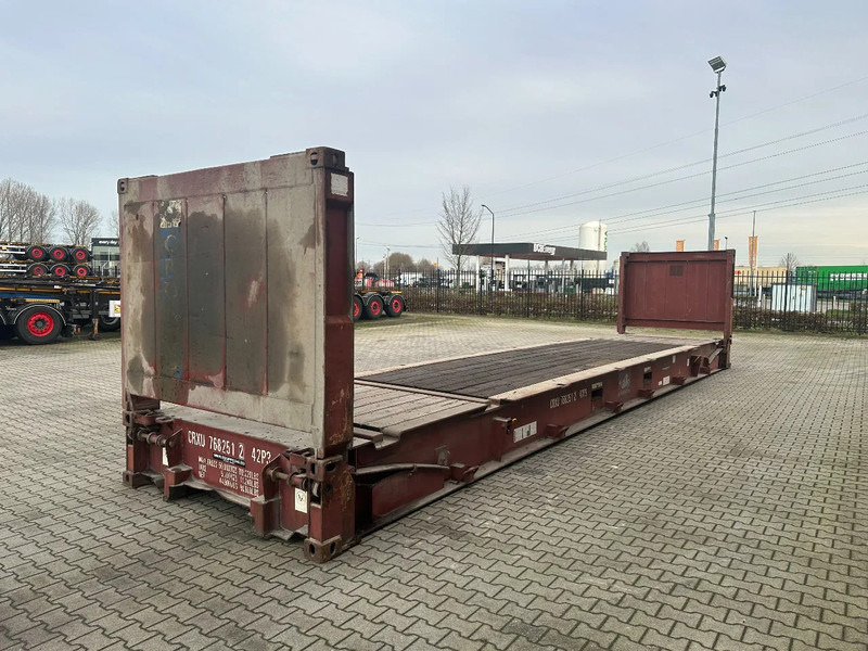 CIMC 40FT FLATRACK FLUSH FOLDING / CSC: 10/2027 / 10x available - Merekonteiner: pilt 4 CIMC 40FT FLATRACK FLUSH FOLDING / CSC: 10/2027 / 10x available - Merekonteiner: pilt 4
