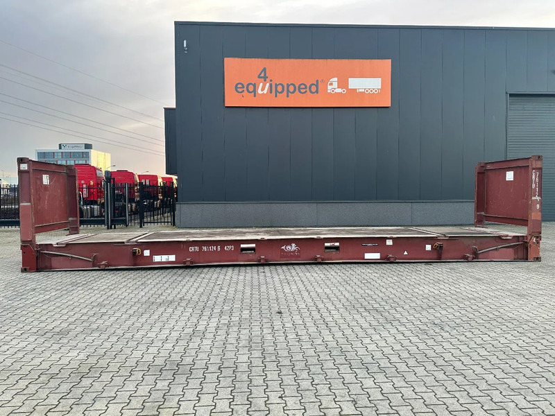 CIMC 40FT FLATRACK FLUSH FOLDING / CSC: 10/2027 / 10x available - Merekonteiner: pilt 2 CIMC 40FT FLATRACK FLUSH FOLDING / CSC: 10/2027 / 10x available - Merekonteiner: pilt 2
