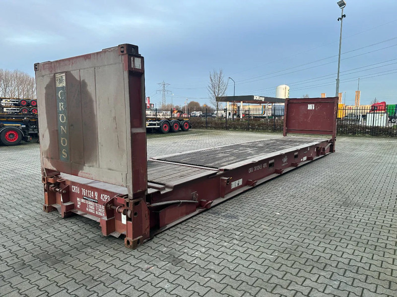 CIMC 40FT FLATRACK FLUSH FOLDING / CSC: 10/2027 / 10x available - Merekonteiner: pilt 4 CIMC 40FT FLATRACK FLUSH FOLDING / CSC: 10/2027 / 10x available - Merekonteiner: pilt 4