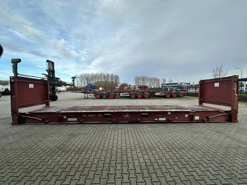CIMC 40FT FLATRACK FLUSH FOLDING / CSC: 10/2027 / 10x available - Merekonteiner: pilt 3 CIMC 40FT FLATRACK FLUSH FOLDING / CSC: 10/2027 / 10x available - Merekonteiner: pilt 3