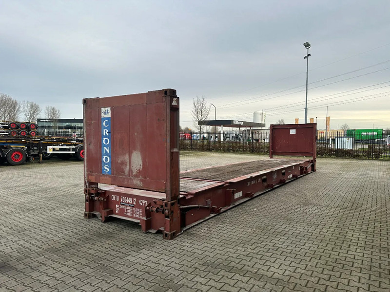 CIMC 40FT FLATRACK FLUSH FOLDING / CSC: 10/2027 / 10x available - Merekonteiner: pilt 4 CIMC 40FT FLATRACK FLUSH FOLDING / CSC: 10/2027 / 10x available - Merekonteiner: pilt 4