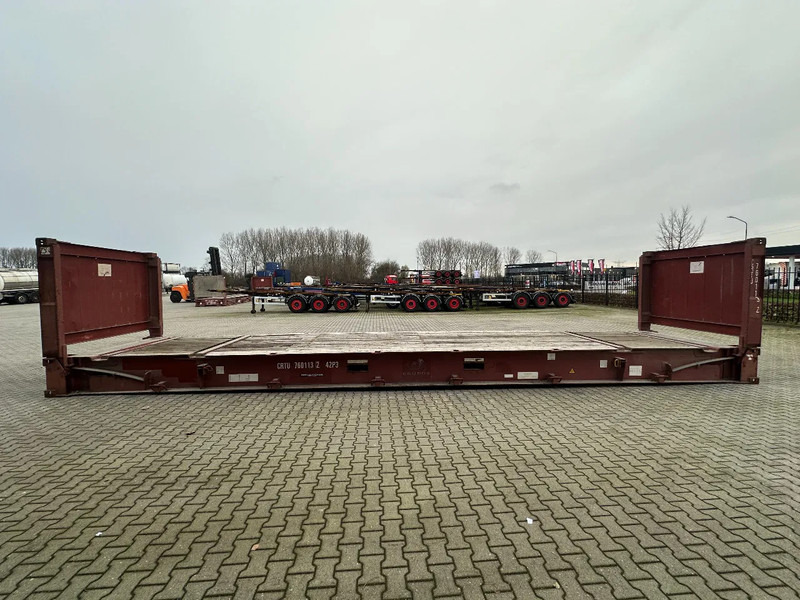CIMC 40FT FLATRACK FLUSH FOLDING / CSC-test: 12/2027 / 10x available - Merekonteiner: pilt 3 CIMC 40FT FLATRACK FLUSH FOLDING / CSC-test: 12/2027 / 10x available - Merekonteiner: pilt 3